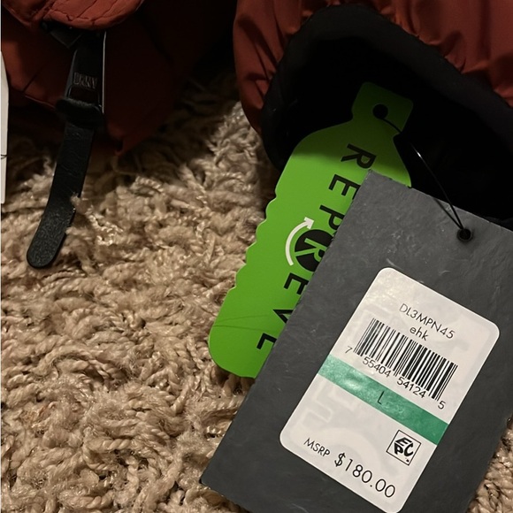 Rust DKNY 0°F Winter Jacket - Lg - Picture 3 of 5